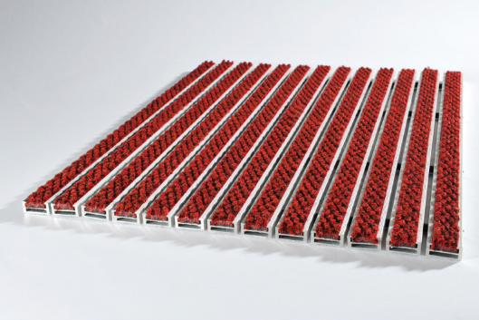 Tapis d'entrée 22R premium rouge